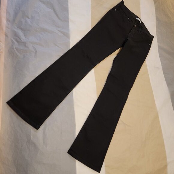 NY&C Black Stretch Jeans Straight Leg Denim Classic Women Size 4 NEW NWOT - Picture 3 of 16